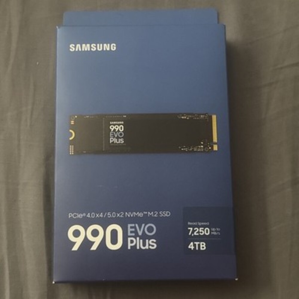 Samsung 990 EVO Plus 4TB M.2 NVMe PCIe Internal SSD 7,250MB/s- NEW SEALED